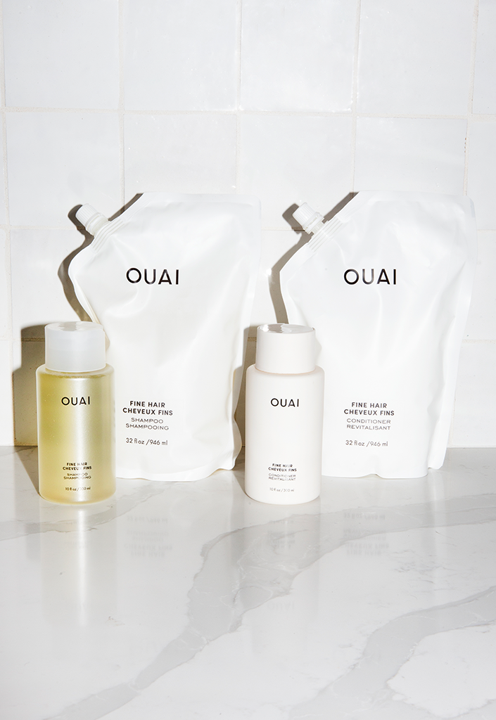 Fine Hair Shampoo Refill Pouch - Image 4